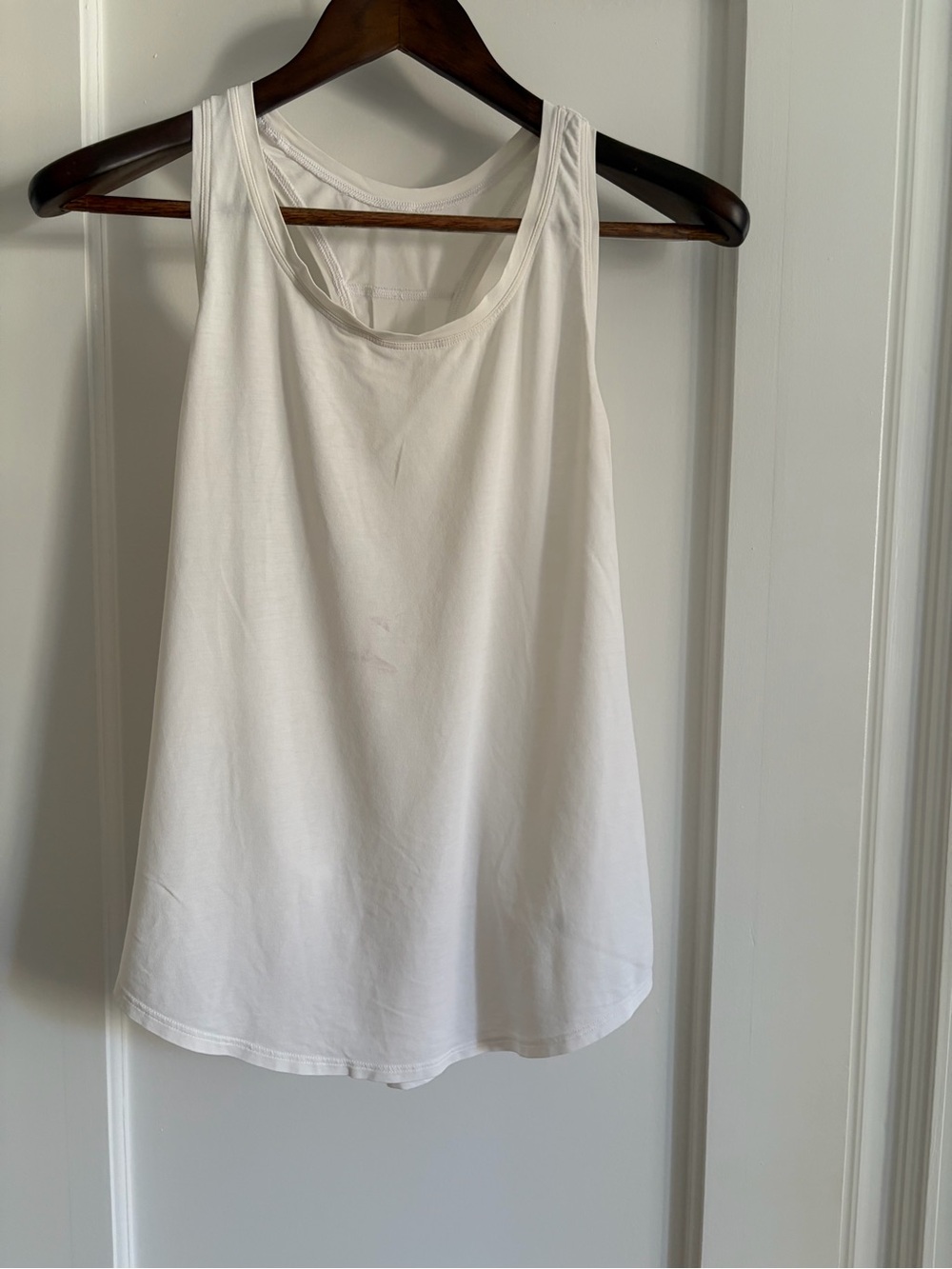 lululemon athletica White Racerback Tank Top